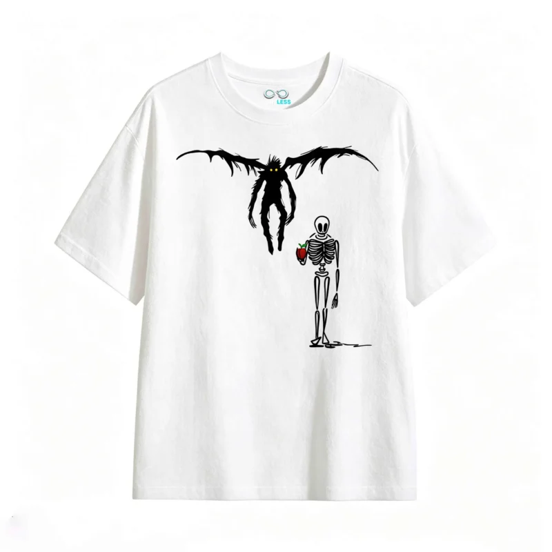Remera Algodón Diseño Fantasía Oscura Estampado Premium