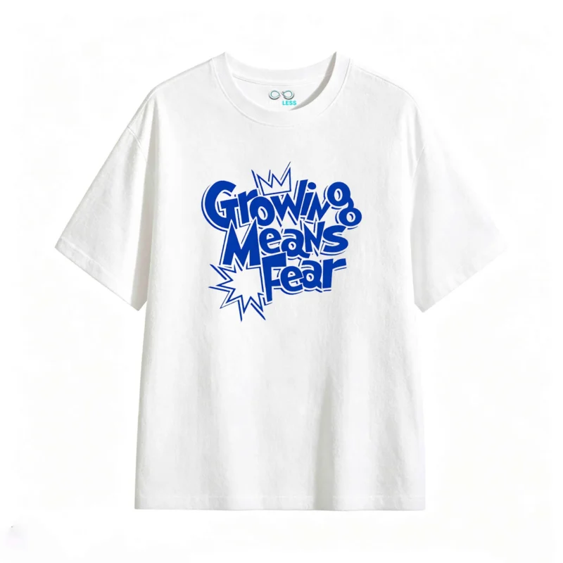 主图_2 Remera estampada Growing Means Fear