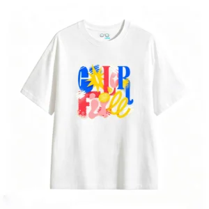 Remera estampada full color gráfico