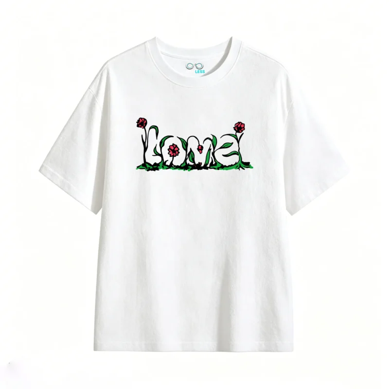 主图_2 Remera estampada Love Floral