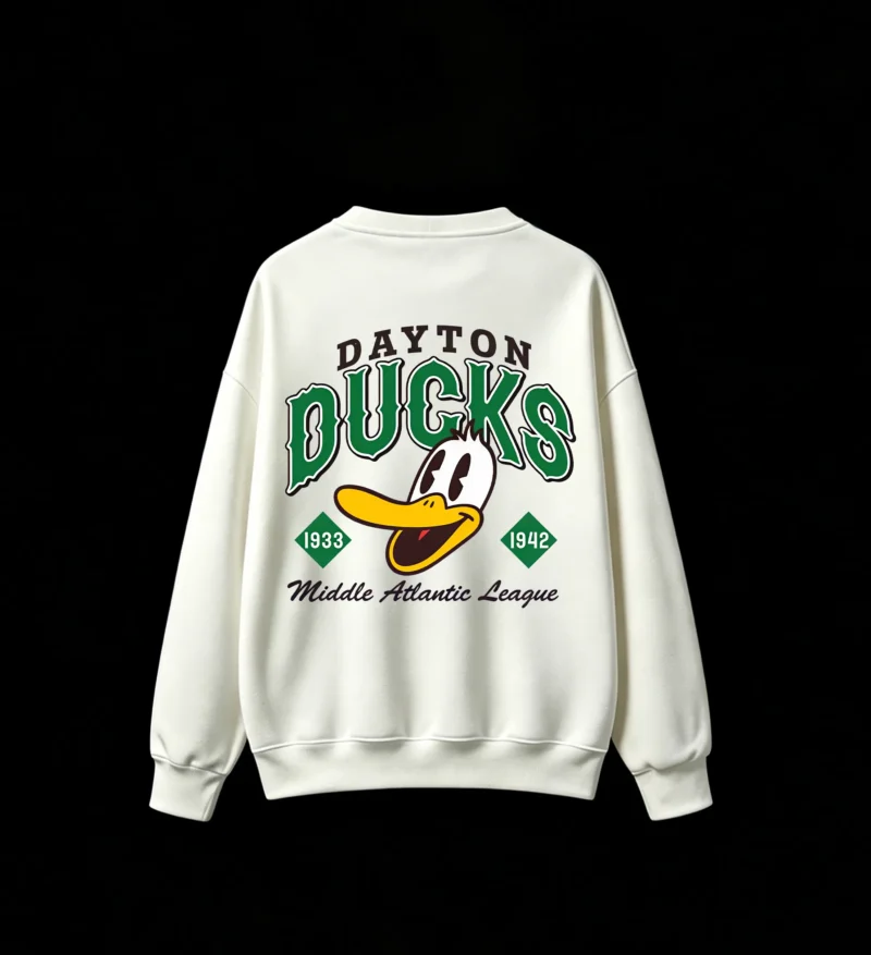 Dayton Ducks 1933-1942 Vintage Logo Sweatshirt