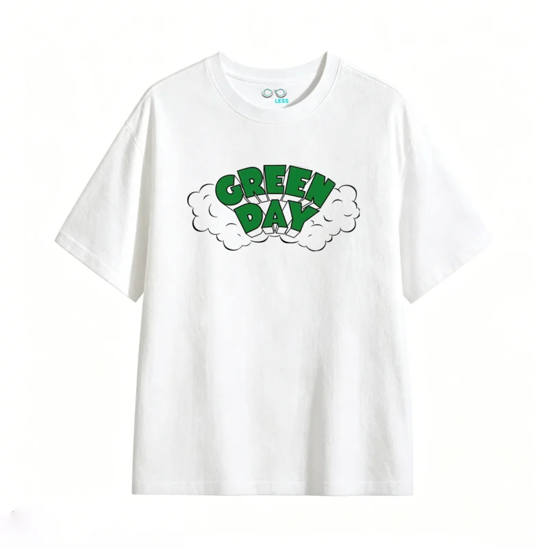 Remera Green Day estampada rock