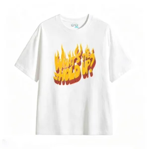 主图_2 Remera estampada What's The Hold Up Fire
