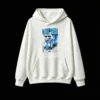 Buzo Messi estampa grafiti azul, sudadera polar para hinchas albicelestes