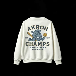 Akron Champs Est 1914 Vintage Baseball Sweatshirt