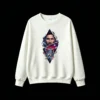 Sudadera polar estampa gráfica de Messi en el pecho