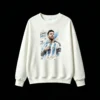 Sudadera polar retrato artístico de Messi