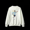 Sudadera polar estampa trasera de Messi celebrando