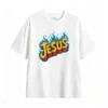 主图_2 Remera estampada Jesus Fuego gráfico