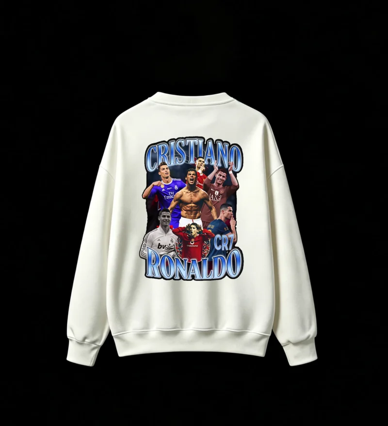 主图_2 Cristiano Ronaldo CR7 Back Print Sweatshirt