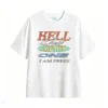 主图_2 Remera estampada Hell vintage gráfico