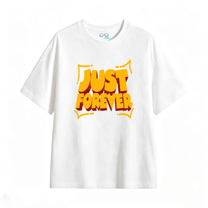 主图_2 Remera estampada Just Forever gráfico