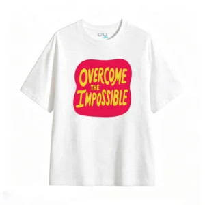 Remera estampada Overcome The Impossible
