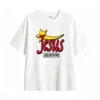 Remera estampada Jesus estrella