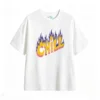 Remera estampada Chill Fuego gráfico