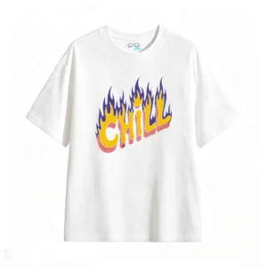 主图_2 Remera estampada Chill Fuego gráfico