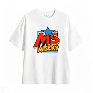 主图_2 Remera Misery estampada logo retro