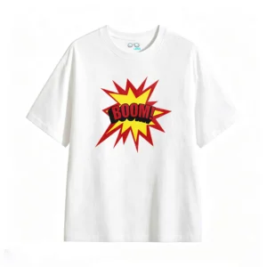 主图_2 Remera estampada Boom pop art gráfico