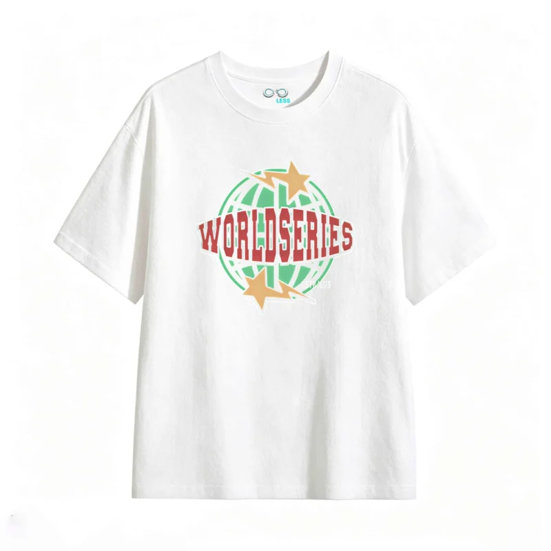 Remera estampada World Series gráfico