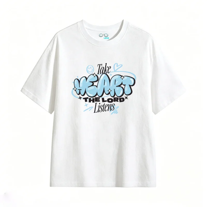 主图_2 Remera estampada corazón gráfico
