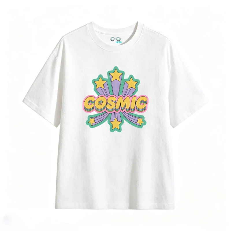 主图_2 Remera estampada Cosmic retro gráfico