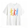 Remera estampada arte abstracto moderno
