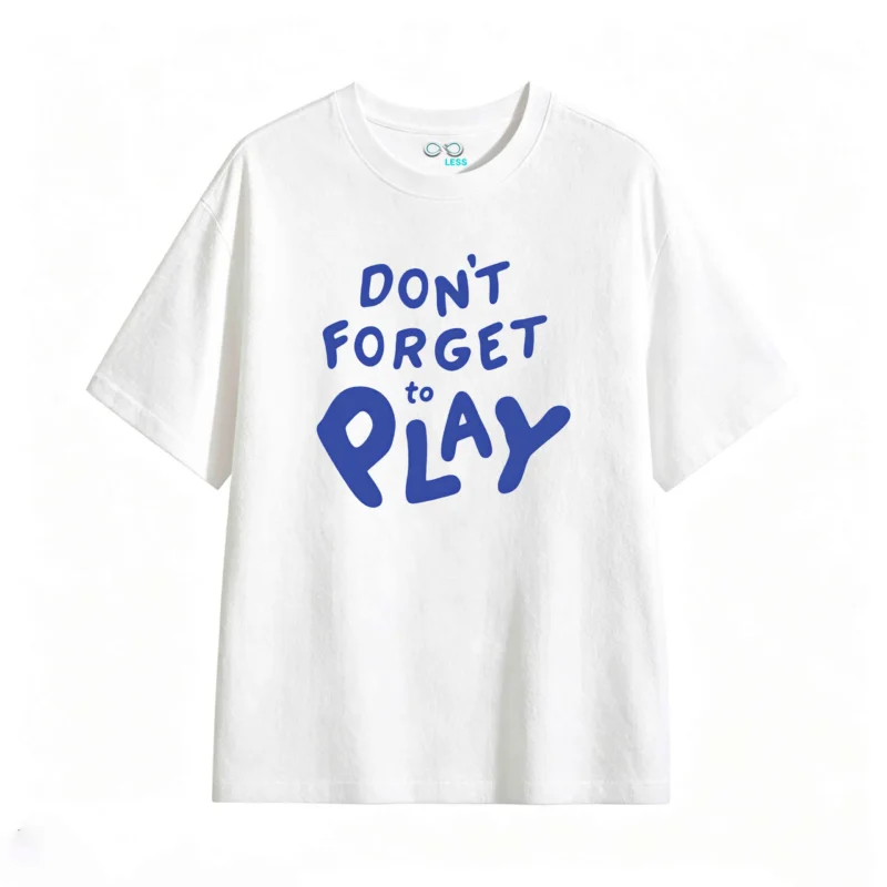 主图_2 Remera estampada Don't Forget To Play