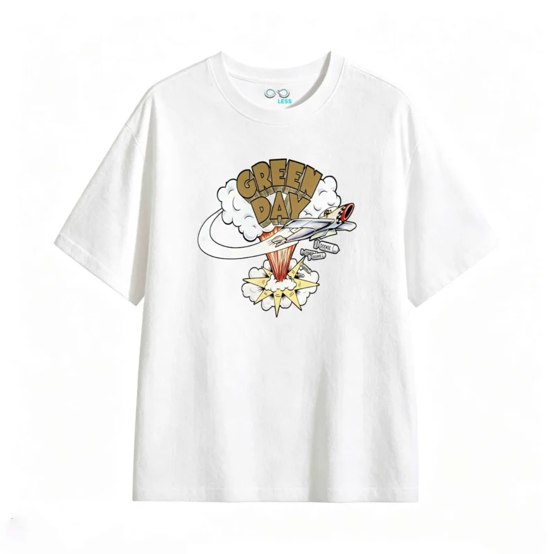 Remera Green Day Dookie estampada rock