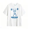 Remera Iron Coffee estampada gym fitness