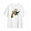 主图_2 Remera estampada gato cowboy tiburón arcoíris