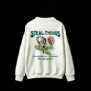 主图_2 Steal Things Blacknine Chachi Graphic Crew Neck Sweatshirt
