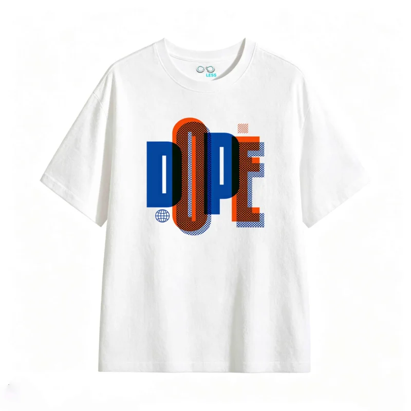 Remera estampada Dope gráfico
