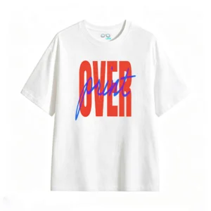 Remera estampada Overprint gráfico