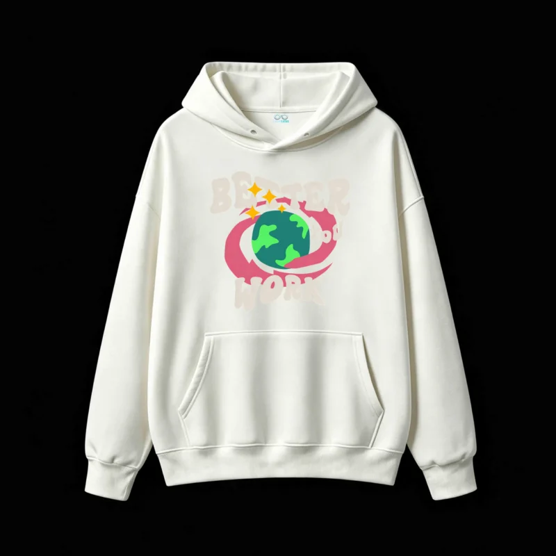主图_2 Buzo capucha, estampa Earth retro