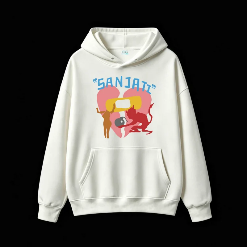 主图_2 Buzo capucha Sanjati, estampa corazón