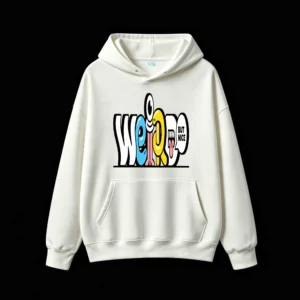 Buzo capucha, diseño Weird But Nice