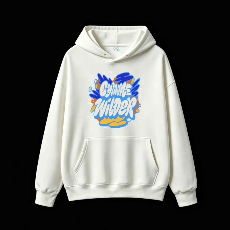 主图_2 Buzo capucha Cymone Wilder, grafiti estampado