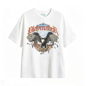 Playmaker Eagle Money Wings Print T-Shirt