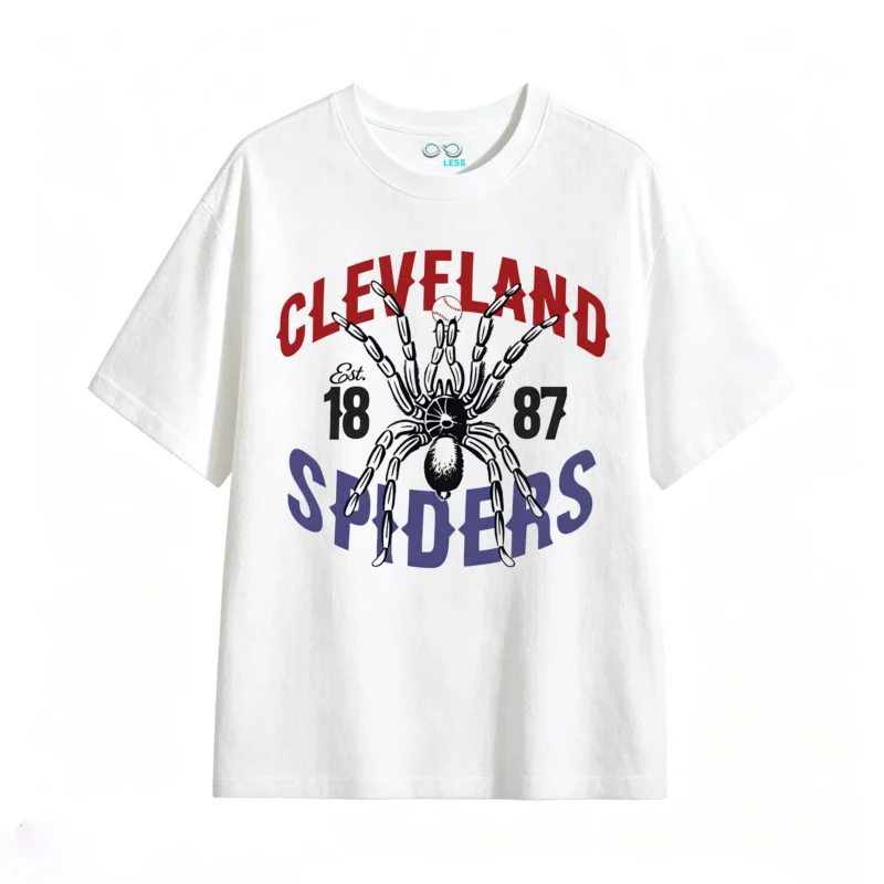 Cleveland Spiders 1887 Baseball Graphic T-Shirt