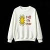 Buzo cuello redondo Surf Cafe, estampa sol de playa