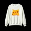Buzo cuello redondo, estampa Just Forever casual urbano