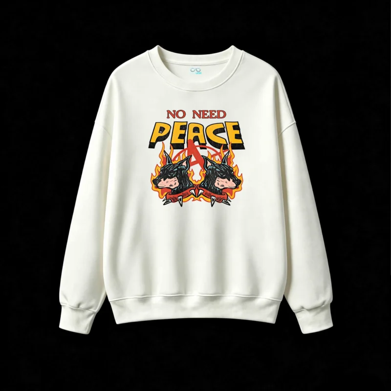 Buzo cuello redondo Stay Epic, estampa corte holgado