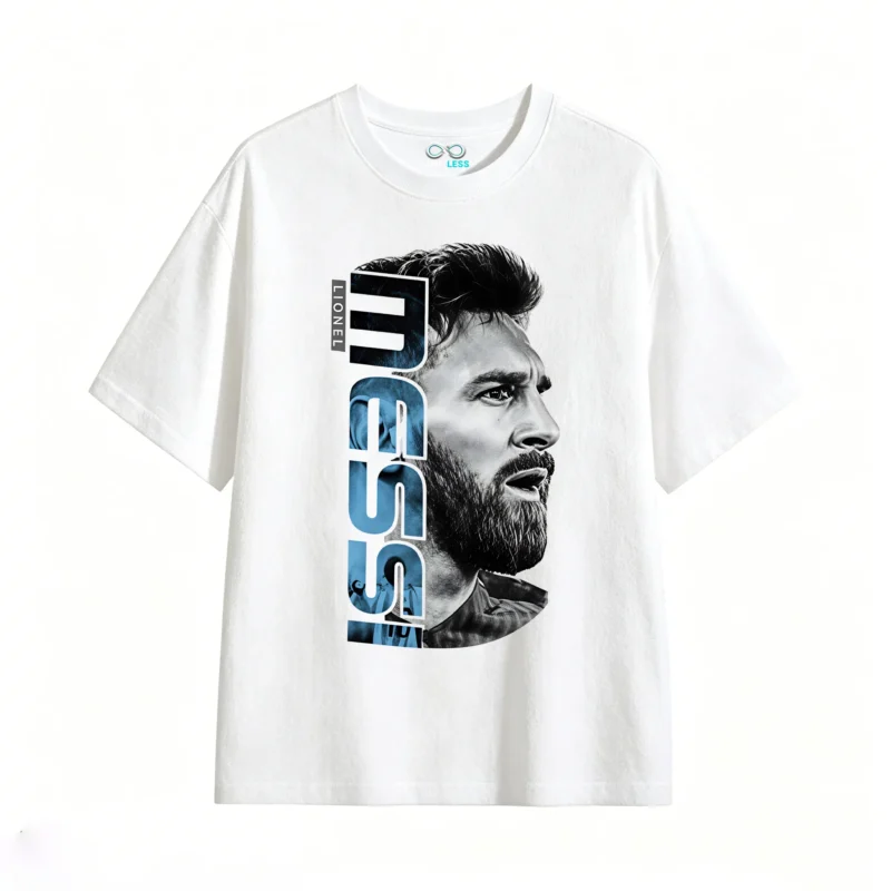 主图_2 Lionel Messi Argentina Soccer Legend Graphic T-Shirt