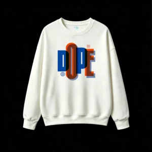 Buzo cuello redondo, Dope gráfico urbano estilo casual