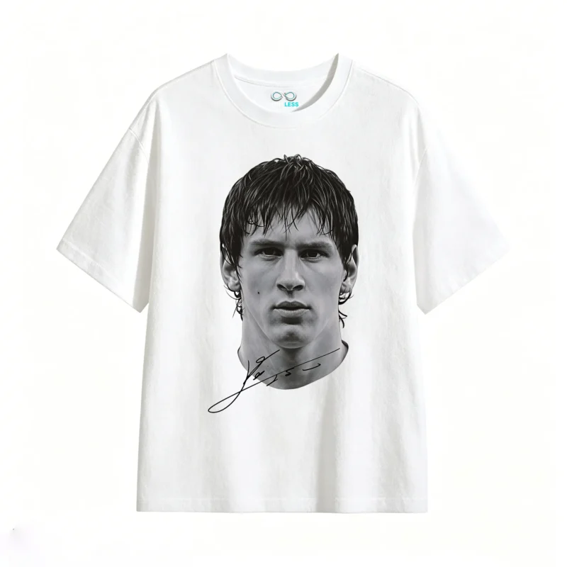 主图_2 Lionel Messi Iconic Portrait Signature T-Shirt