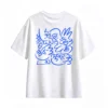 Remera Algodón Estampado Doodle Abstracto Urbano Premium