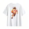 Remera Algodón Estampado Jesus Basketball Oversize Premium