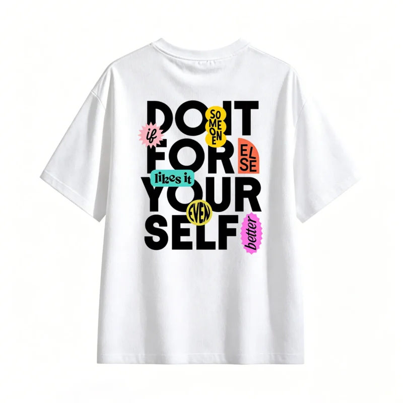 主图_2 Remera Algodón Estampada Lets Grow Diseño Urbano Oversize