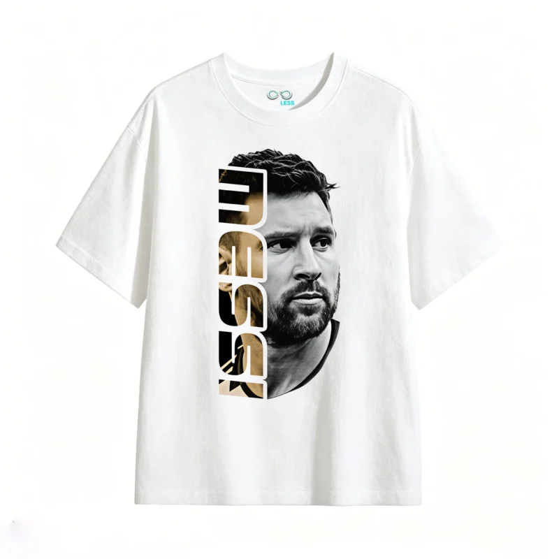 主图_2 Lionel Messi GOAT Graphic T-Shirt