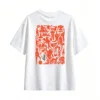 Remera Algodón Estampado Arte Abstracto Oversize Urbano Premium